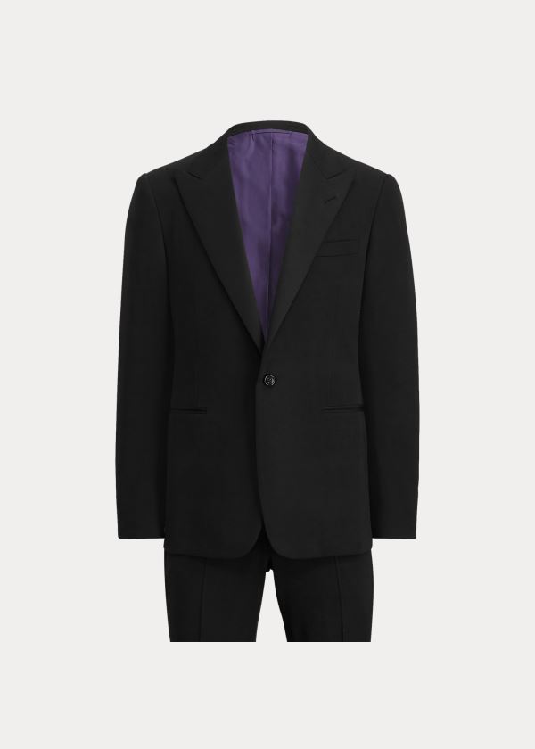 Ralph Lauren Gregory Wool Peak-Lapel Tuxedo Černé | aDf1jjyu