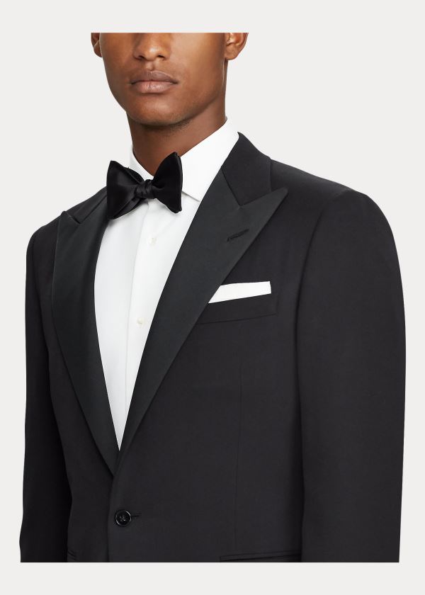 Ralph Lauren Gregory Wool Peak-Lapel Tuxedo Černé | aDf1jjyu