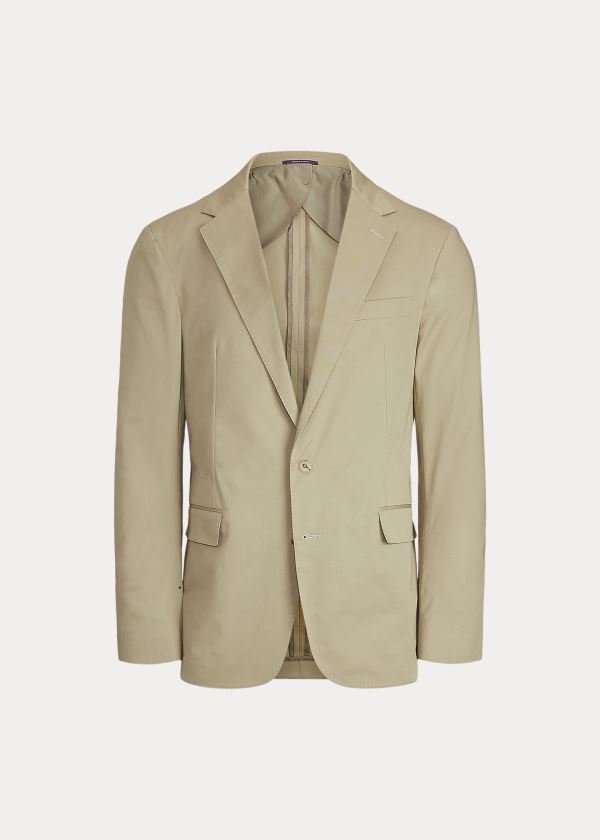 Ralph Lauren Hadley Twill Suit Jacket Olivy Zelené | HWJe2uG0