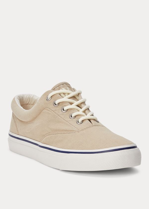 Ralph Lauren Harpoon Platene Sneakers Béžový | a9w4nYoQ