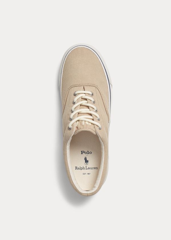 Ralph Lauren Harpoon Platene Sneakers Béžový | a9w4nYoQ