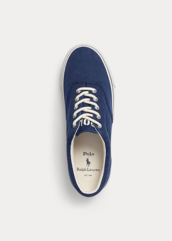 Ralph Lauren Harpoon Platene Sneakers Tmavě Blankyt | L4vSJVAc