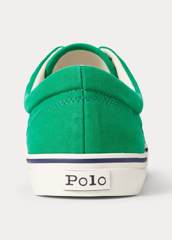 Ralph Lauren Harpoon Platene Sneakers Zelene | hEUyRikH