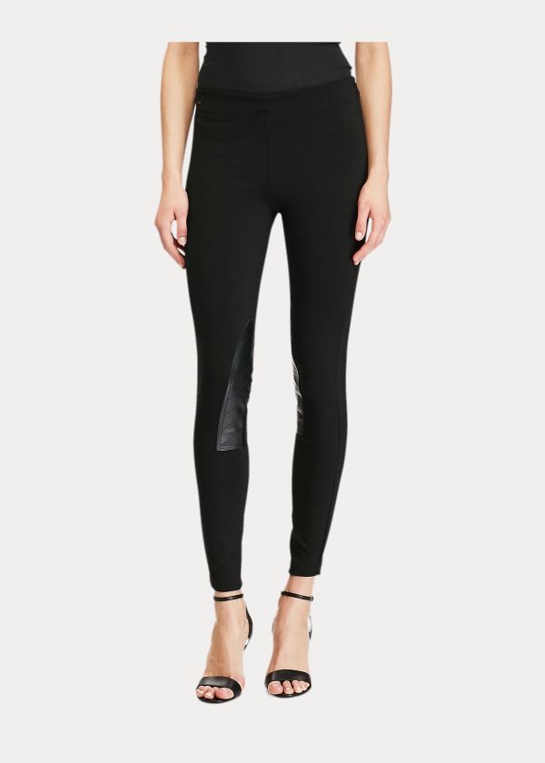 Ralph Lauren Jodhpur Stretch Skinny Pant Černé | lzNY0rQB