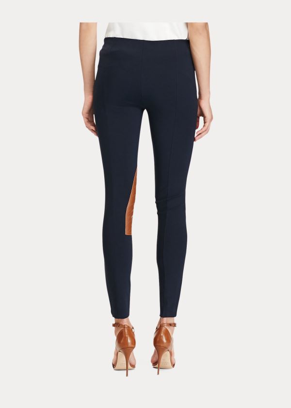 Ralph Lauren Jodhpur Stretch Skinny Pant Tmavě Blankyt | vkp6adGM