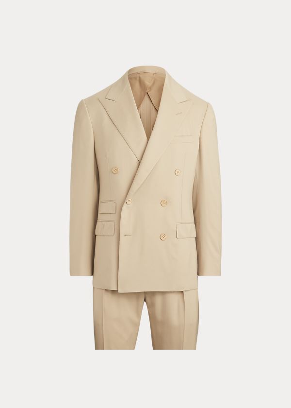 Ralph Lauren Kent Handmade Gabardine Suit Hnědé | L0hoo0ZG