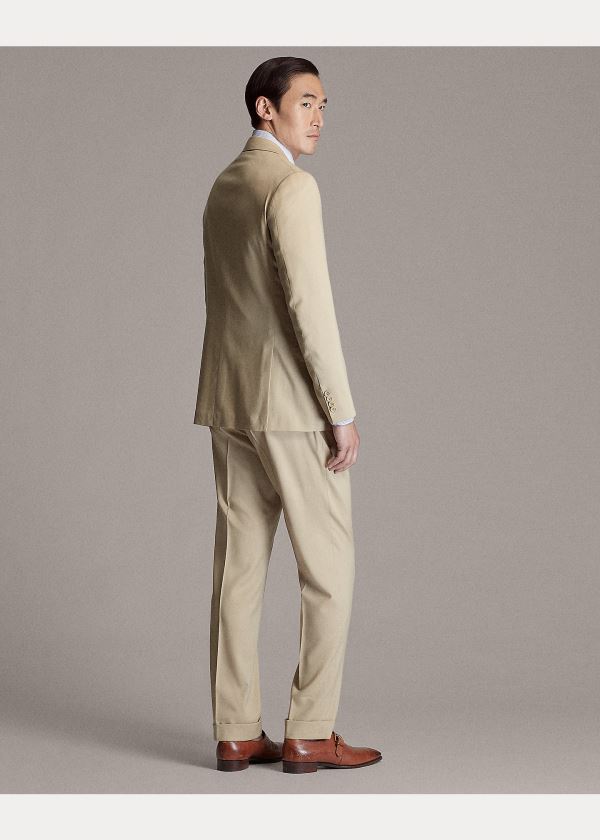 Ralph Lauren Kent Handmade Gabardine Suit Hnědé | L0hoo0ZG