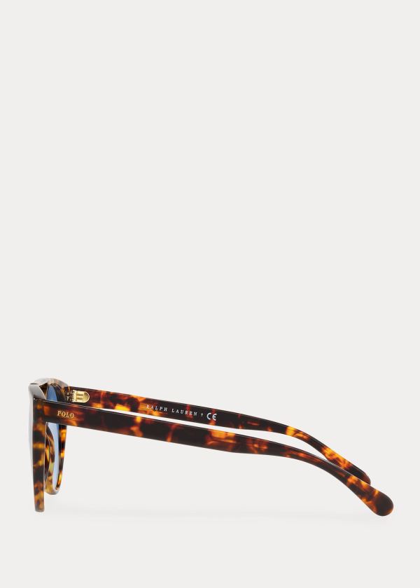 Ralph Lauren Keyhole-Bridge Sunglasses Blankyt Leopard | cDTjtx6z