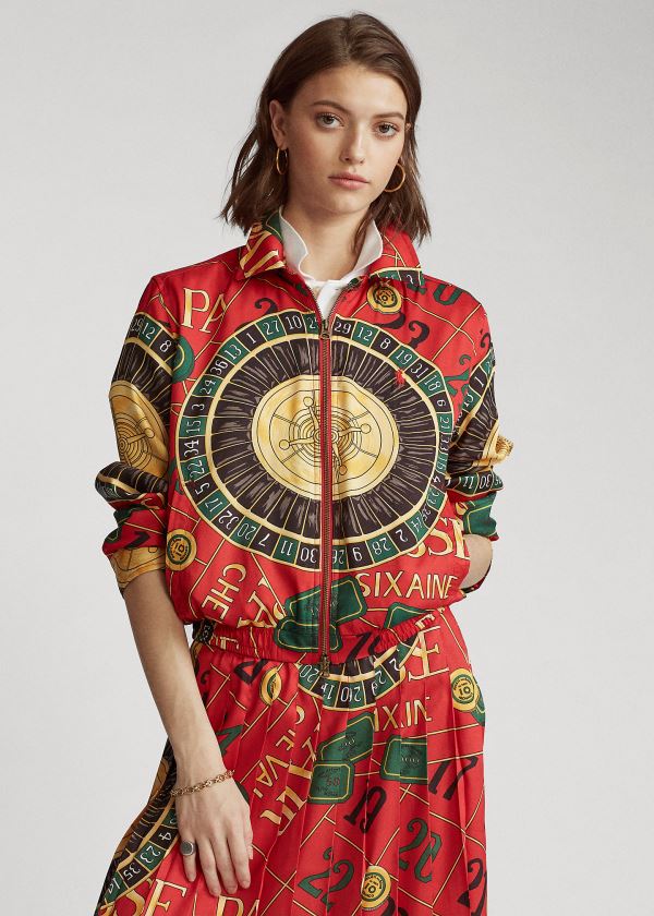 Ralph Lauren Limited Edition Casino Jacket Červené | DdPdLwzo