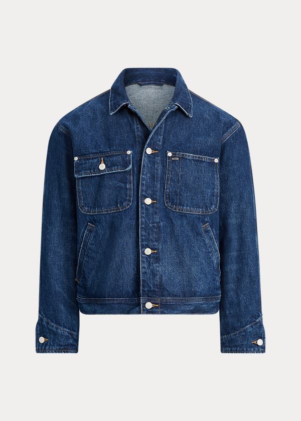 Ralph Lauren Limited-Edition Denim Jacket Blankyt Blankyt Světle Modré | VL1Iwg5x