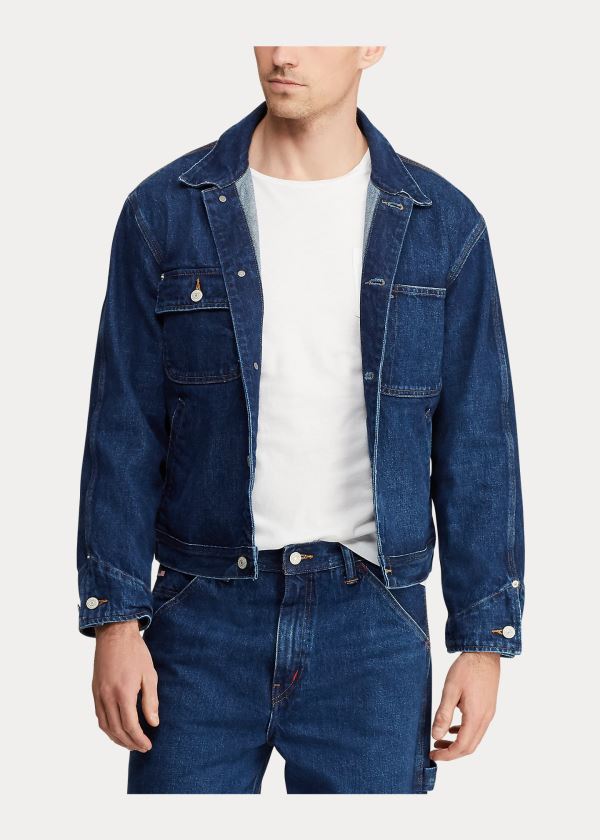 Ralph Lauren Limited-Edition Denim Jacket Blankyt Blankyt Světle Modré | VL1Iwg5x