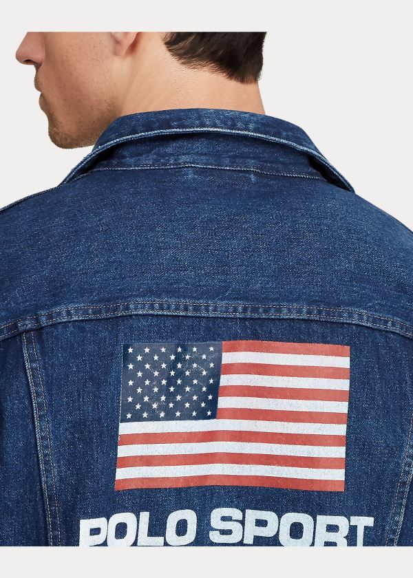 Ralph Lauren Limited-Edition Denim Jacket Blankyt Blankyt Světle Modré | VL1Iwg5x