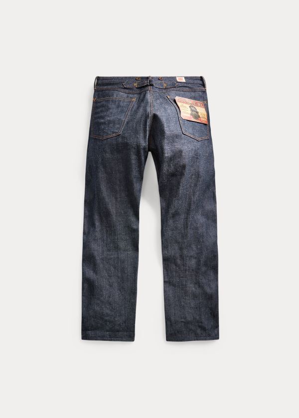 Ralph Lauren Limited-Edition Selvedge Jean Černé Blankyt Světle Modré | jnz6Jamx