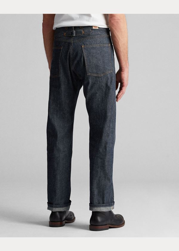 Ralph Lauren Limited-Edition Selvedge Jean Černé Blankyt Světle Modré | jnz6Jamx