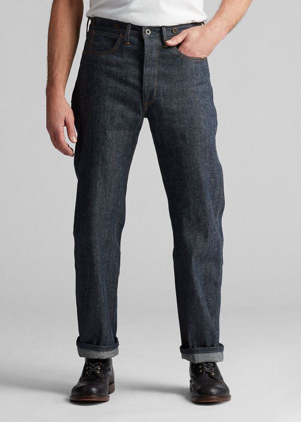 Ralph Lauren Limited-Edition Selvedge Jean Černé Blankyt Světle Modré | jnz6Jamx