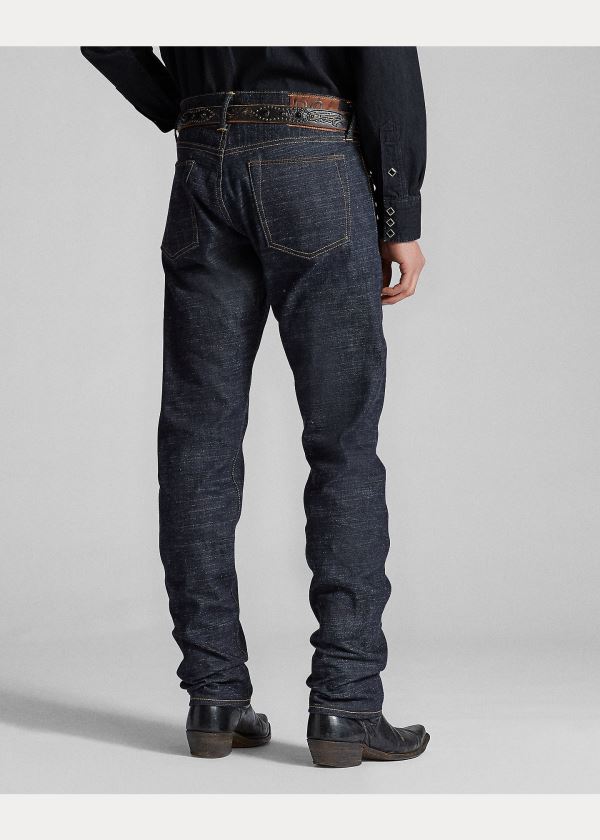 Ralph Lauren Limited-Edition Slim Fit Jean Černé Blankyt Světle Modré | jgMAbM87