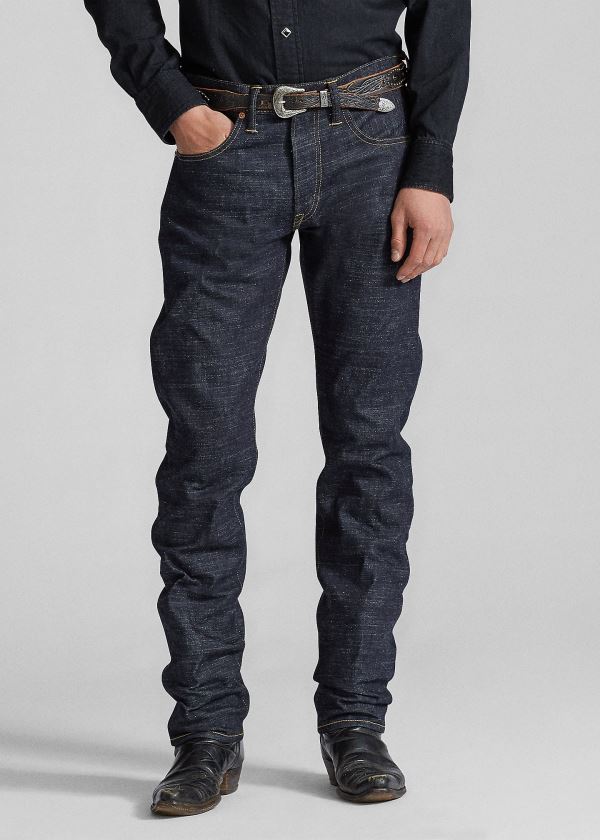 Ralph Lauren Limited-Edition Slim Fit Jean Černé Blankyt Světle Modré | jgMAbM87