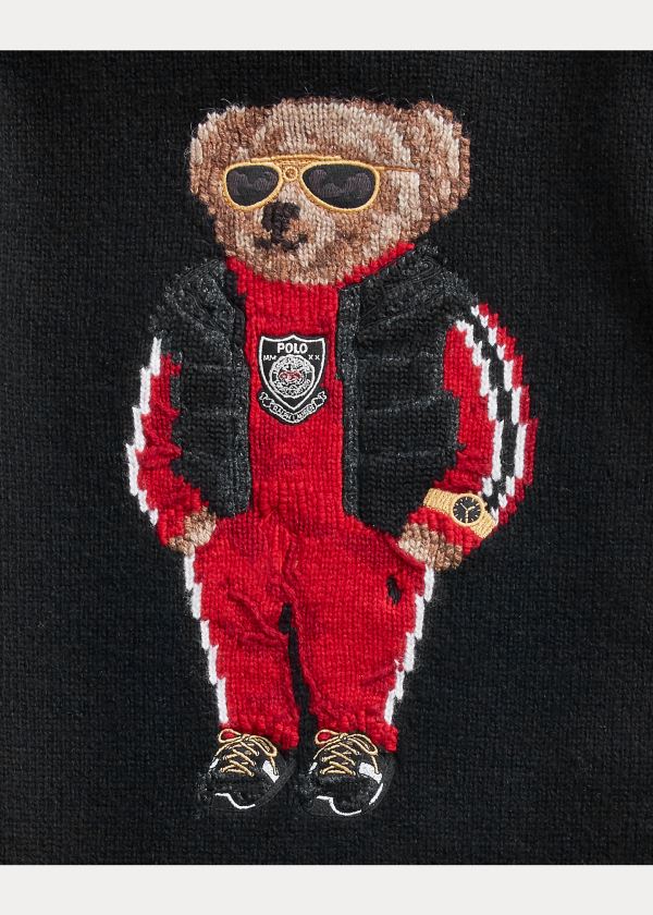 Ralph Lauren Lunar New Year Bear Svetrové Černé | gv4vqj5d