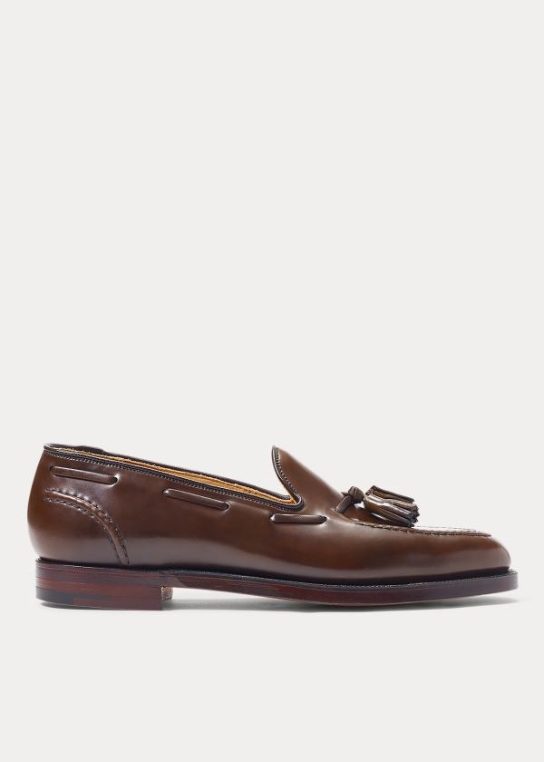 Ralph Lauren Marlow Cordovan Tassel Loafer Tmavě Hnědé | KsVz8giB