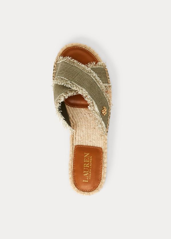 Ralph Lauren Marni Platene Sandal Olivy Zelené | 3h2LlWjz