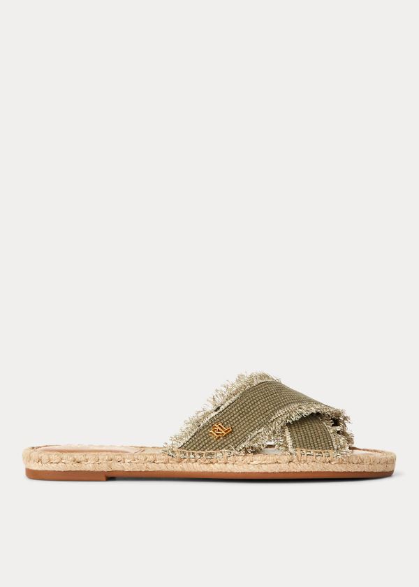 Ralph Lauren Marni Platene Sandal Olivy Zelené | 3h2LlWjz