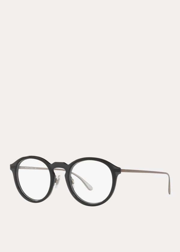 Ralph Lauren Panto Eyeglasses Černé | 9VYXbMSb