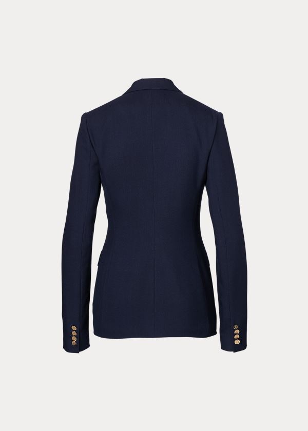 Ralph Lauren Parker Cashmere Jacket Tmavě Blankyt | UKnw0nba