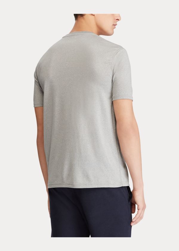 Ralph Lauren Performance Jersey T-Shirt Šedé | ihWsAMP1