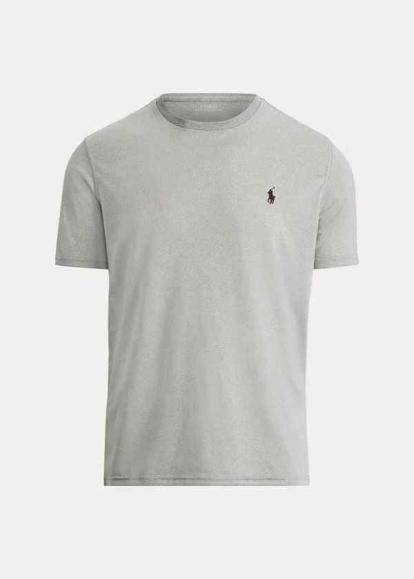 Ralph Lauren Performance Jersey T-Shirt Šedé | ihWsAMP1