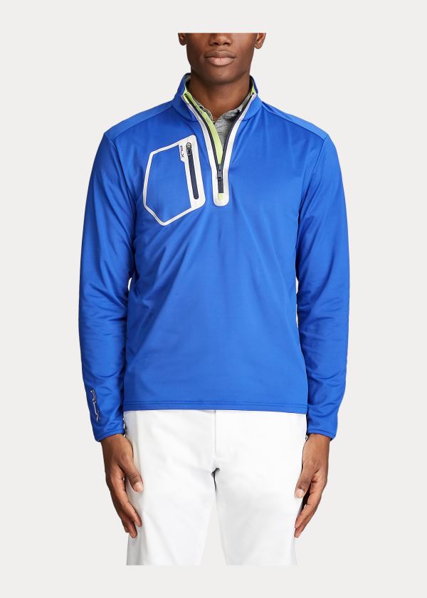 Ralph Lauren Performance Stretch Pullover Královská Modrá Blankyt | WLzjR4ij