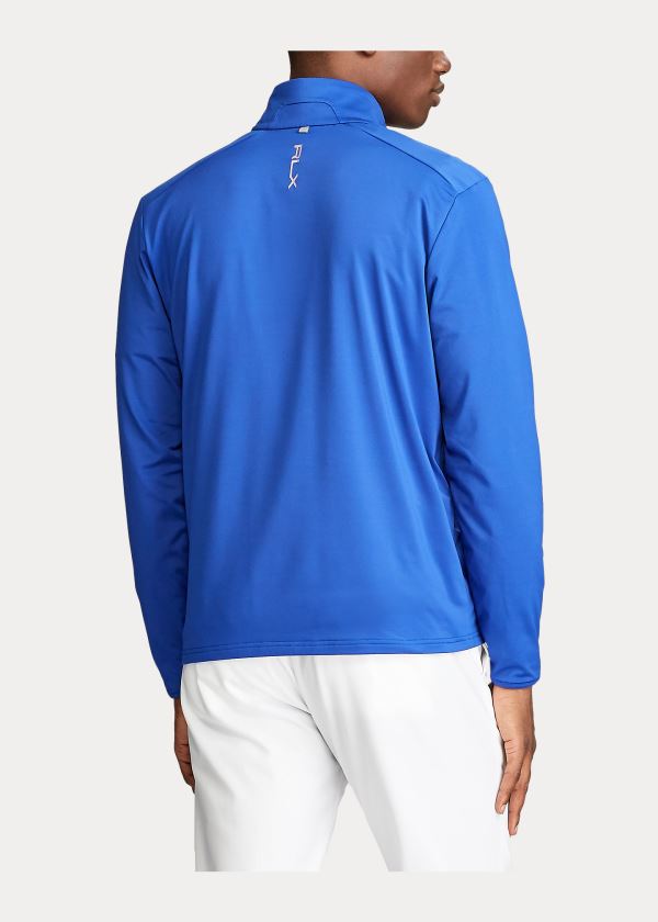 Ralph Lauren Performance Stretch Pullover Královská Modrá Blankyt | WLzjR4ij