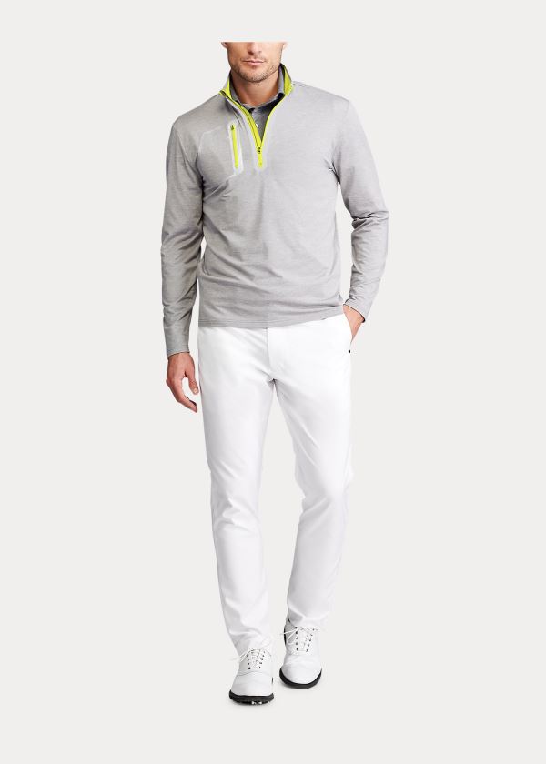 Ralph Lauren Performance Stretch Pullover Světle Šedé | sh1DPLgb