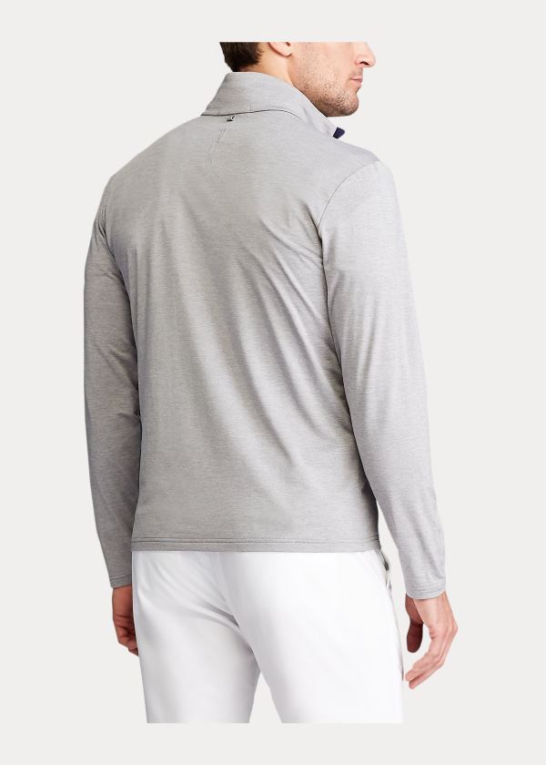 Ralph Lauren Performance Stretch Pullover Světle Šedé | sh1DPLgb