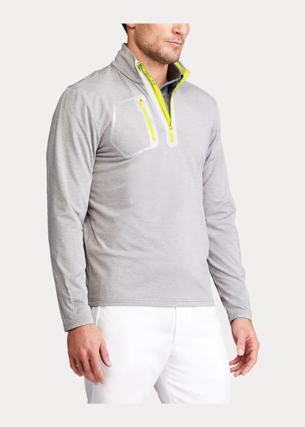 Ralph Lauren Performance Stretch Pullover Světle Šedé | sh1DPLgb