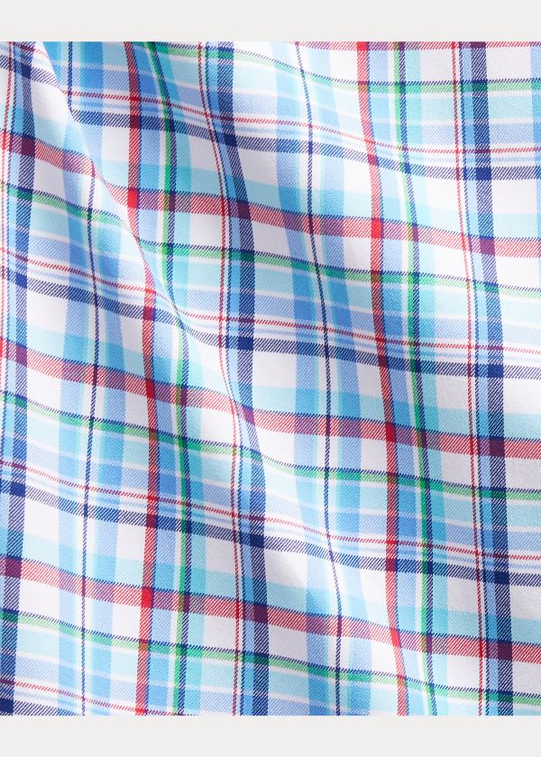 Ralph Lauren Plaid Performance Twill Shirt Blankyt Červené Viacfarebný | PAssPbx5