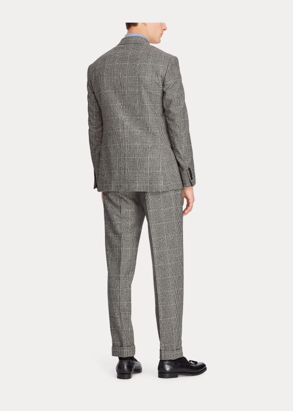 Ralph Lauren Polo Glen Plaid Twill Suit Šedé Krém | th7Ll9Pw