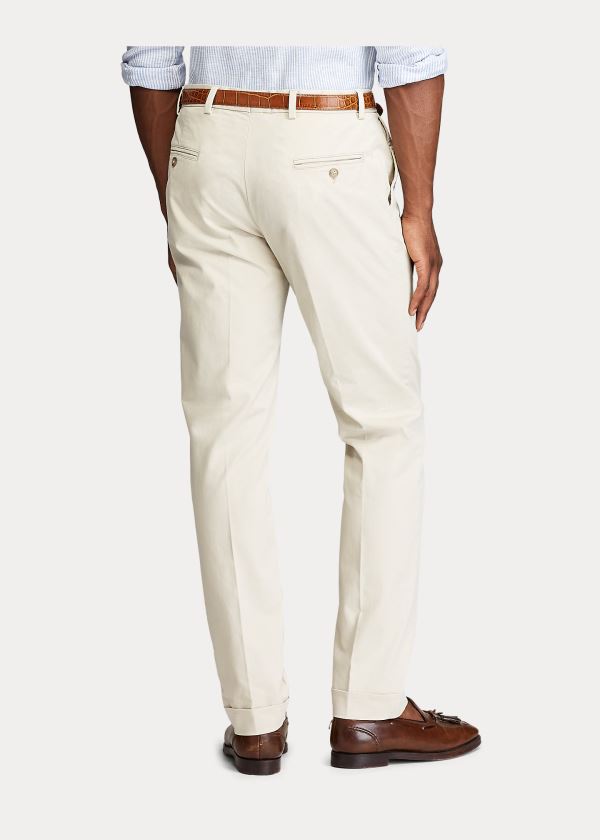 Ralph Lauren Polo Stretch Chino Trouser Krém | vqsbBBpZ