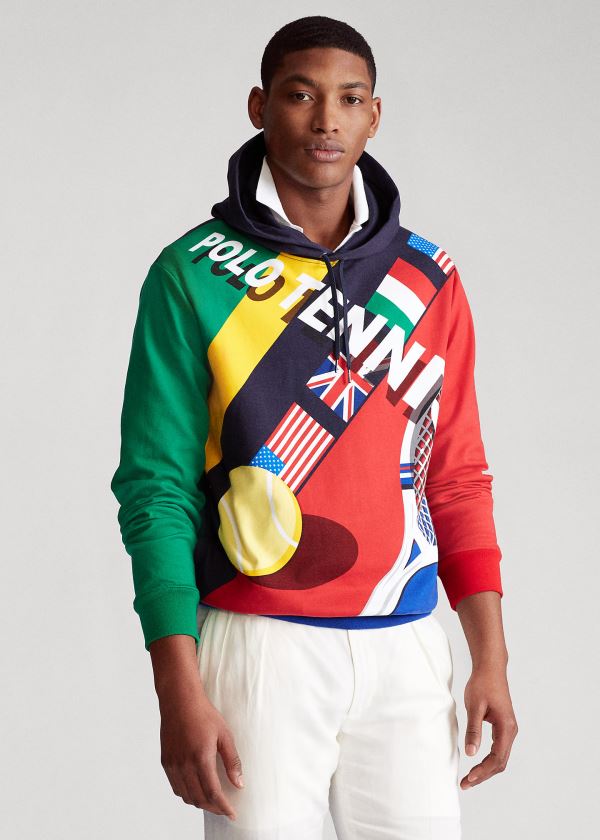 Ralph Lauren Polo Tenisové Hoodie Viacfarebný | Ke8niLHw