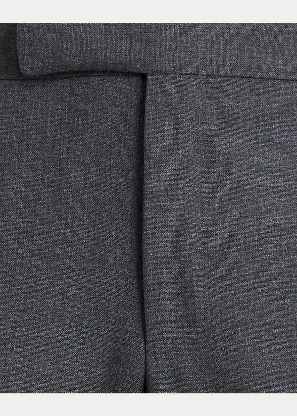 Ralph Lauren Polo Traveler Wool Trouser Šedé | Va6yPDGo