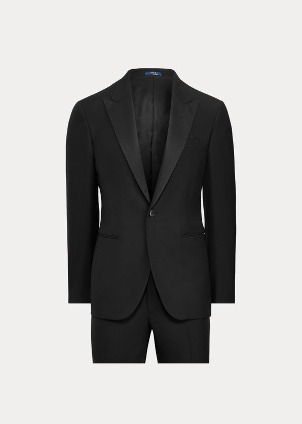 Ralph Lauren Polo Wool Peak-Lapel Tuxedo Černé | XLgdnP8Q