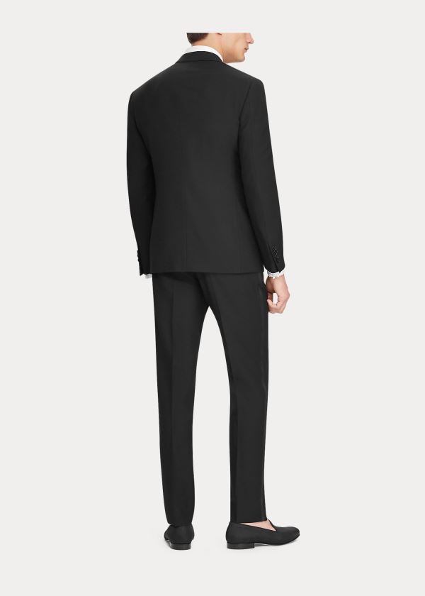 Ralph Lauren Polo Wool Peak-Lapel Tuxedo Černé | XLgdnP8Q