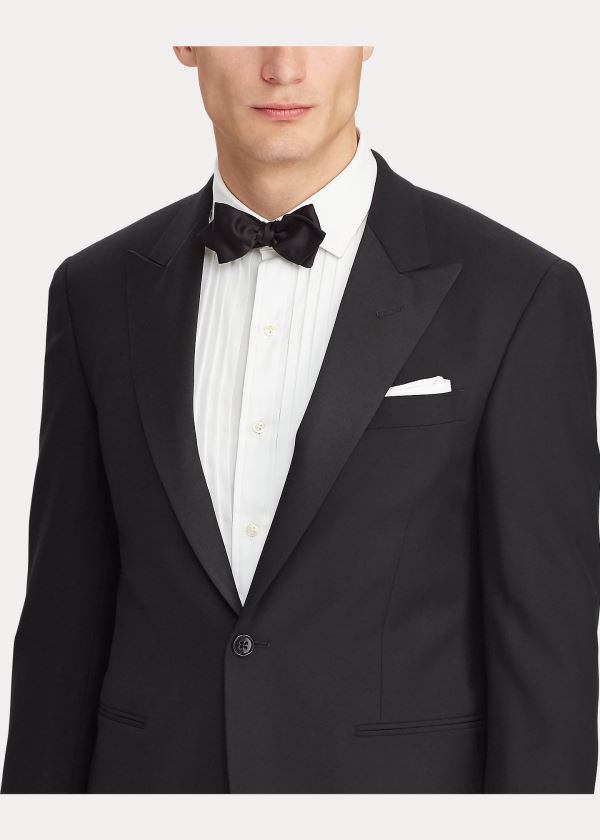 Ralph Lauren Polo Wool Peak-Lapel Tuxedo Černé | XLgdnP8Q