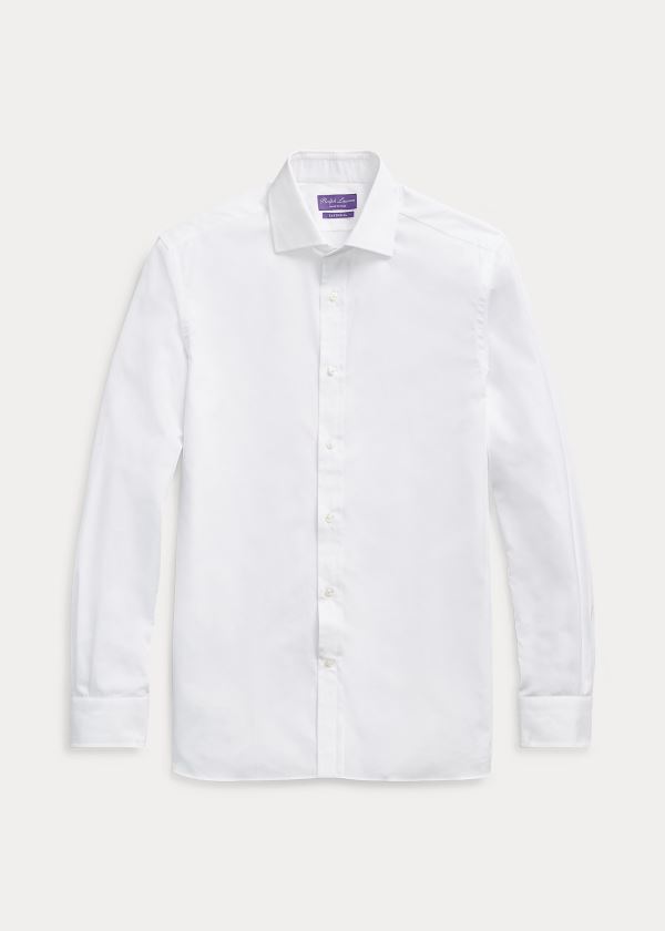 Ralph Lauren Poplin Shirt Bílé | 5p1wb4YP