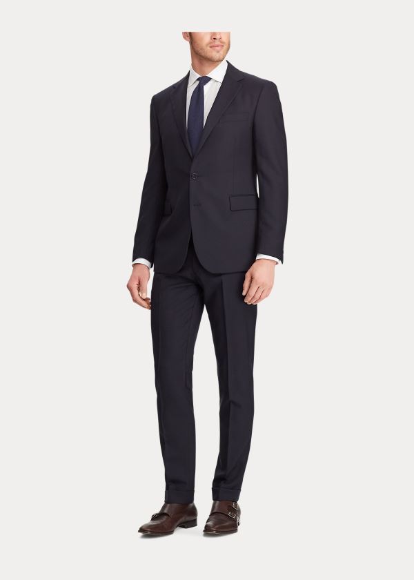 Ralph Lauren RLX Gregory Wool Twill Suit Tmavě Blankyt | EKXR8eBp