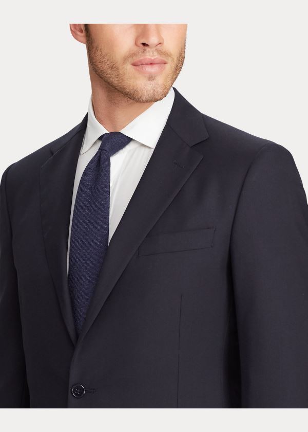 Ralph Lauren RLX Gregory Wool Twill Suit Tmavě Blankyt | EKXR8eBp