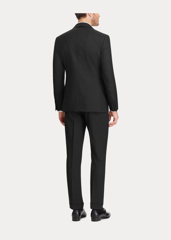 Ralph Lauren RLX Gregory Wool Twill Suit Černé | P2Z4zOTr