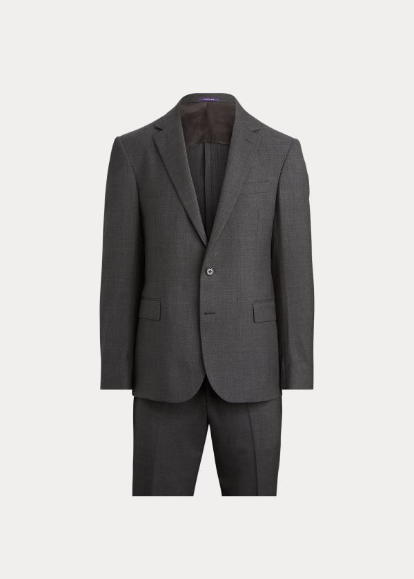 Ralph Lauren RLX Gregory Wool Twill Suit Tmavě Šedé | ukI7nVPo