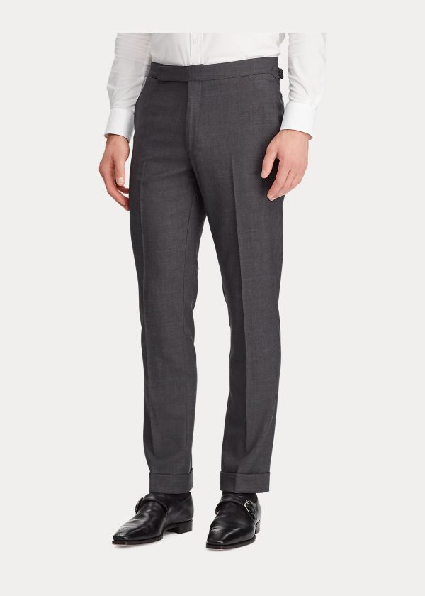 Ralph Lauren RLX Gregory Wool Twill Trouser Tmavě Šedé | ODAmrryd