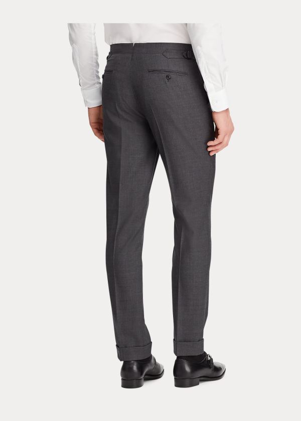 Ralph Lauren RLX Gregory Wool Twill Trouser Tmavě Šedé | ODAmrryd