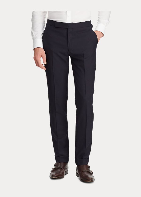 Ralph Lauren RLX Gregory Wool Twill Trouser Tmavě Blankyt | THxQykxS